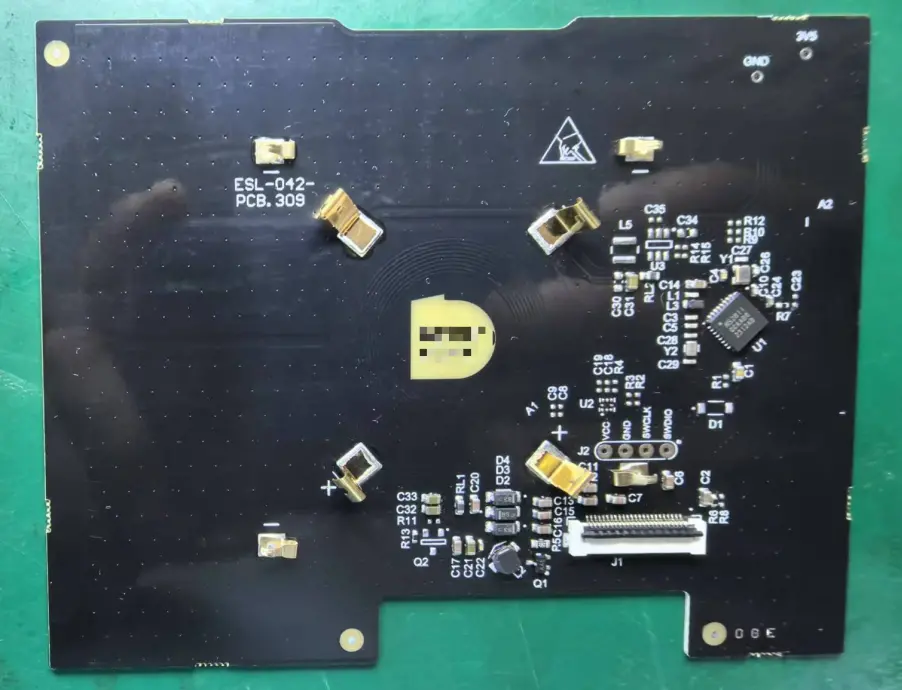 El estante electr&oacute;nico EPD de 1,13/1,54 pulgadas etiqueta el PCB 2,4 GHz para supermercados y tiendas, tableta de tinta electr&oacute;nica