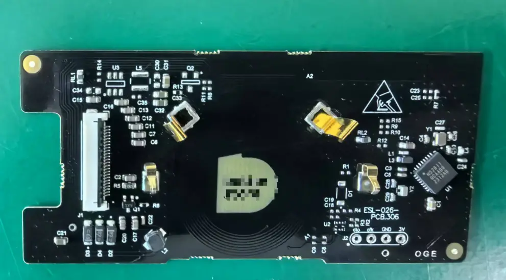 Etiqueta electr&oacute;nica de 2,66 pulgadas Etiquetas electr&oacute;nicas para estantes PCB 2,4 GHz para cadena de supermercados etiqueta electr&oacute;nica para estantes