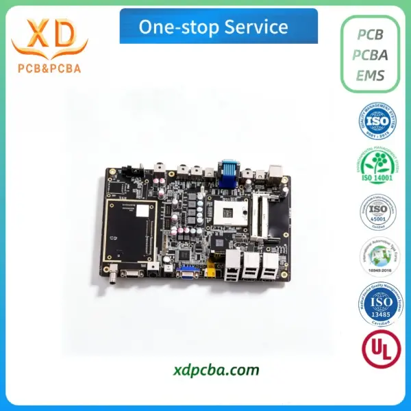 Aud&iacute;fono con bater&iacute;a recargable PCBA r&iacute;gido-flexible en miniatura