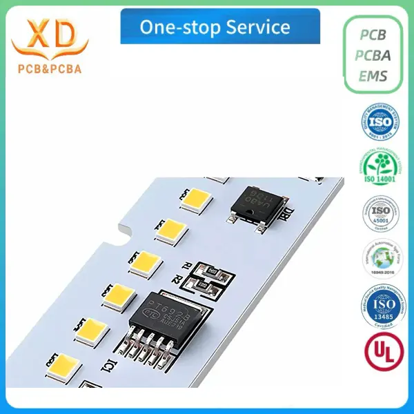 PCB de aluminio LED OEM para l&aacute;mparas de tubo: soluciones de fabricaci&oacute;n personalizadas de China