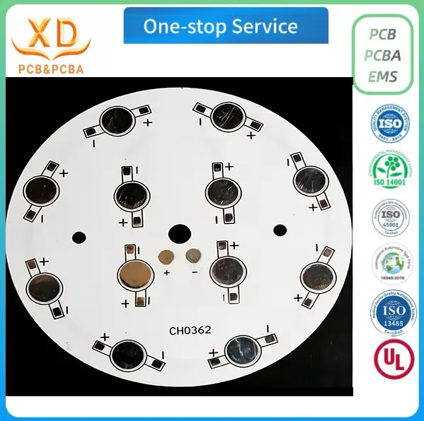 Fabricante de PCB de aluminio LED redondo personalizado en China para iluminaci&oacute;n OEM Introducci&oacute;n