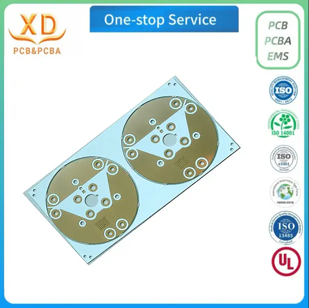 Fabricante de PCB de aluminio LED redondo con paneles en China para producci&oacute;n en masa